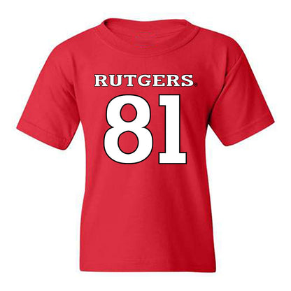 Rutgers - NCAA Football : DJ Howerton - Replica Shersey Youth T-Shirt-0