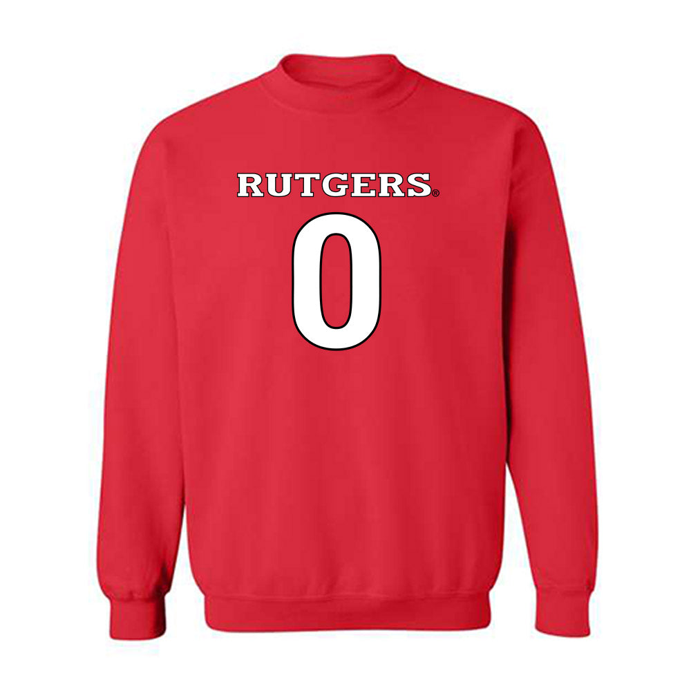 Rutgers - NCAA Women's Soccer : Olivia Bodmer - Replica Shersey Crewneck Sweatshirt-0