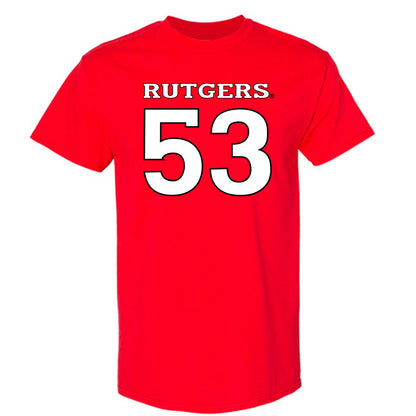 Rutgers - NCAA Football : Hank Zilinskas - Replica Shersey T-Shirt-0