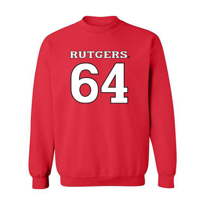 Rutgers - NCAA Football : Joshua Blackston - Replica Shersey Crewneck Sweatshirt-0