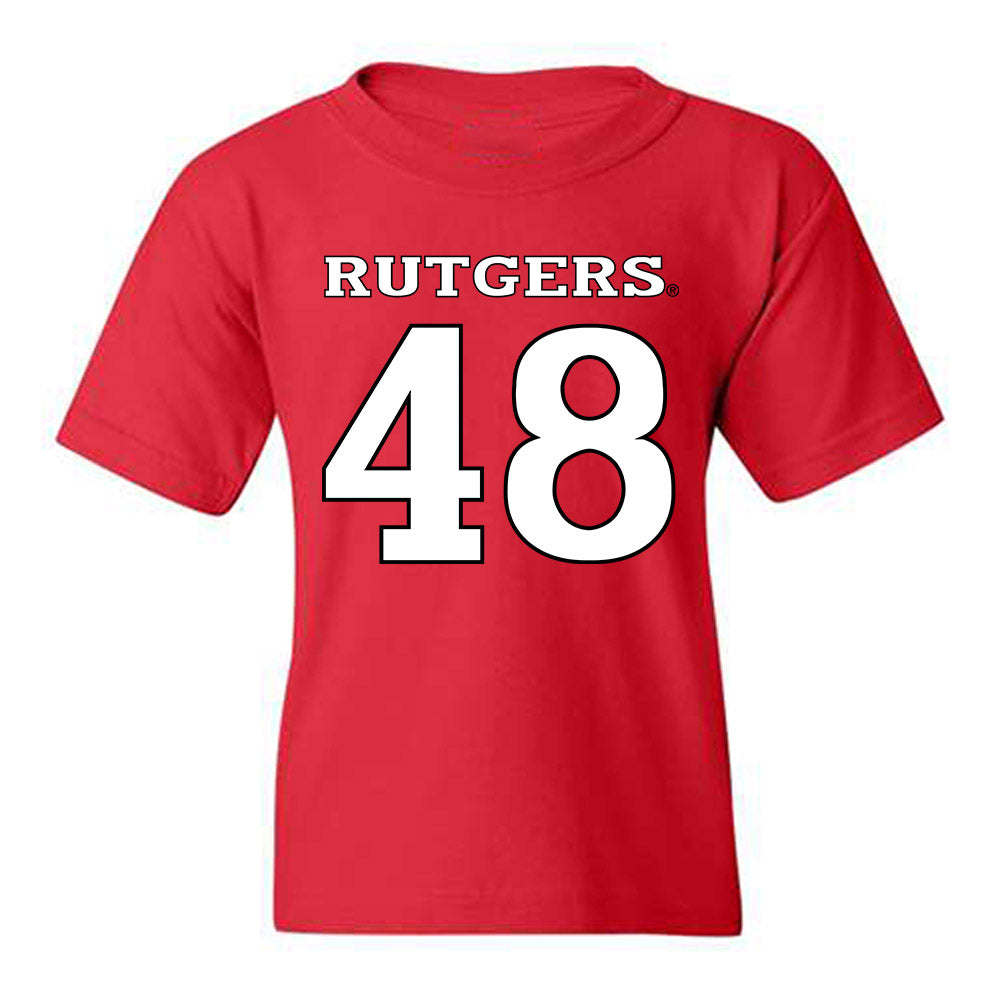 Rutgers - NCAA Baseball : Thomas Kendrick - Replica Shersey Youth T-Shirt-0