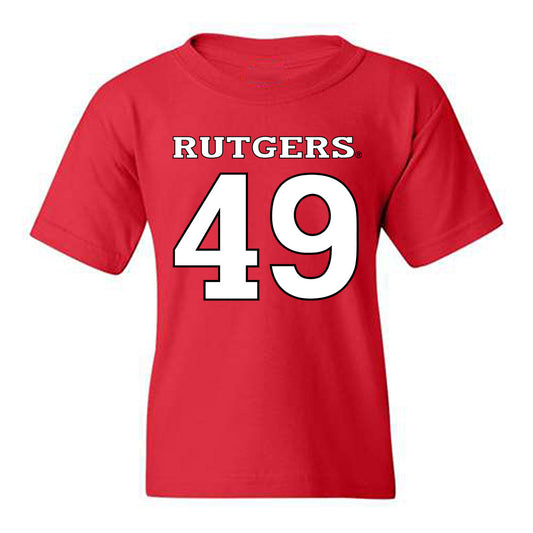 Rutgers - NCAA Football : Evan Ward - Replica Shersey Youth T-Shirt-0