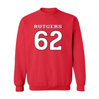 Rutgers - NCAA Football : Tyler Duell - Replica Shersey Crewneck Sweatshirt-0
