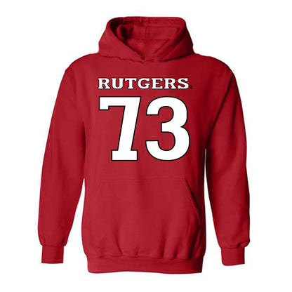 Rutgers - NCAA Football : Terrence Salami - Replica Shersey Hooded Sweatshirt-0