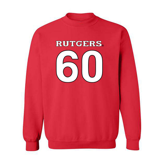 Rutgers - NCAA Football : Logan Anthony - Replica Shersey Crewneck Sweatshirt-0