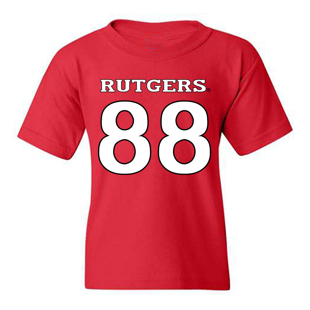 Rutgers - NCAA Football : Jyon Simon - Replica Shersey Youth T-Shirt-0