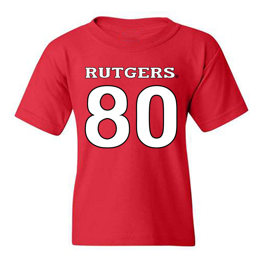 Rutgers - NCAA Football : Michael Thomas III - Replica Shersey Youth T-Shirt-0