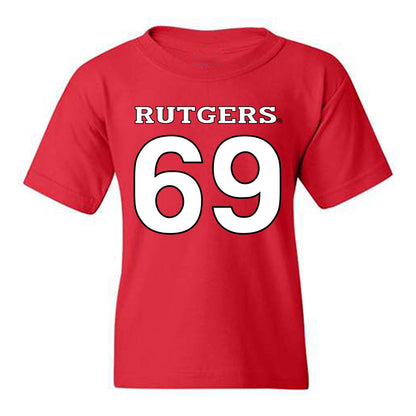 Rutgers - NCAA Football : Kwabena Asamoah - Replica Shersey Youth T-Shirt-0