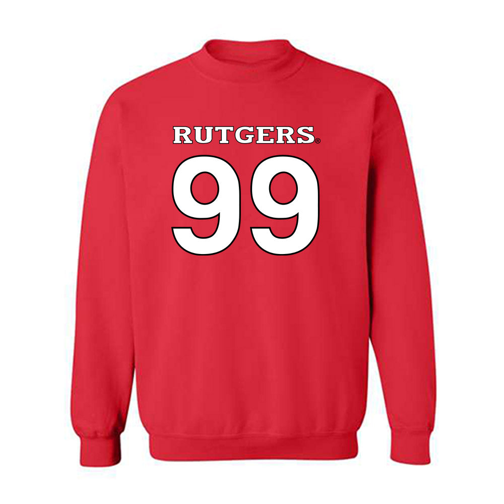 Rutgers - NCAA Football : Rondarius Porter - Replica Shersey Crewneck Sweatshirt-0