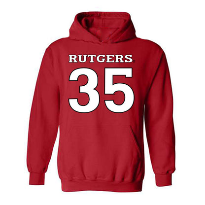 Rutgers - NCAA Football : Latrell Noel - Replica Shersey Hooded Sweatshirt-0