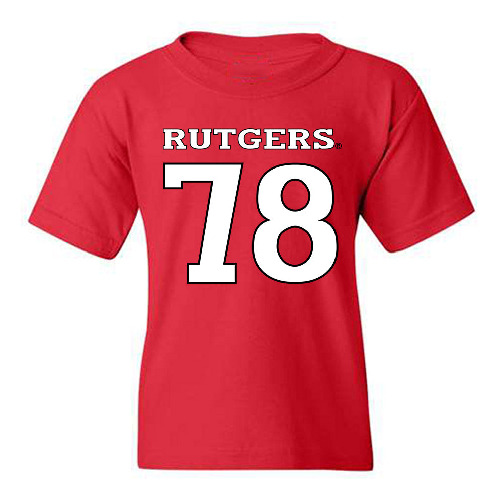Rutgers - NCAA Football : Miron Gurman - Replica Shersey Youth T-Shirt-0