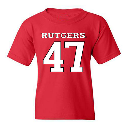 Rutgers - NCAA Football : Austin Dean - Replica Shersey Youth T-Shirt-0