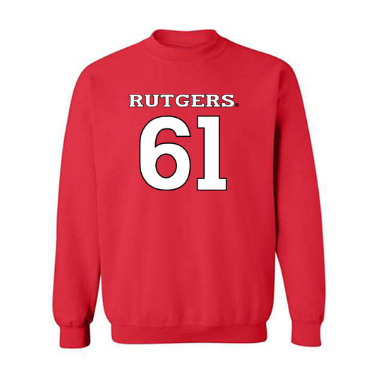 Rutgers - NCAA Football : Emir Stinette - Replica Shersey Crewneck Sweatshirt-0