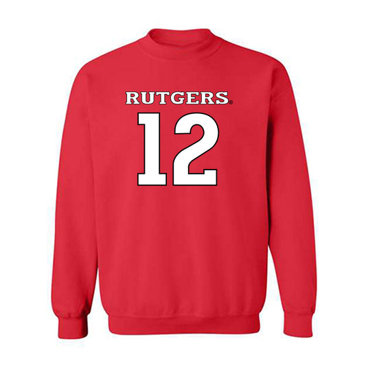 Rutgers - NCAA Women's Volleyball : Brooke Baldwin - Replica Shersey Crewneck Sweatshirt-0