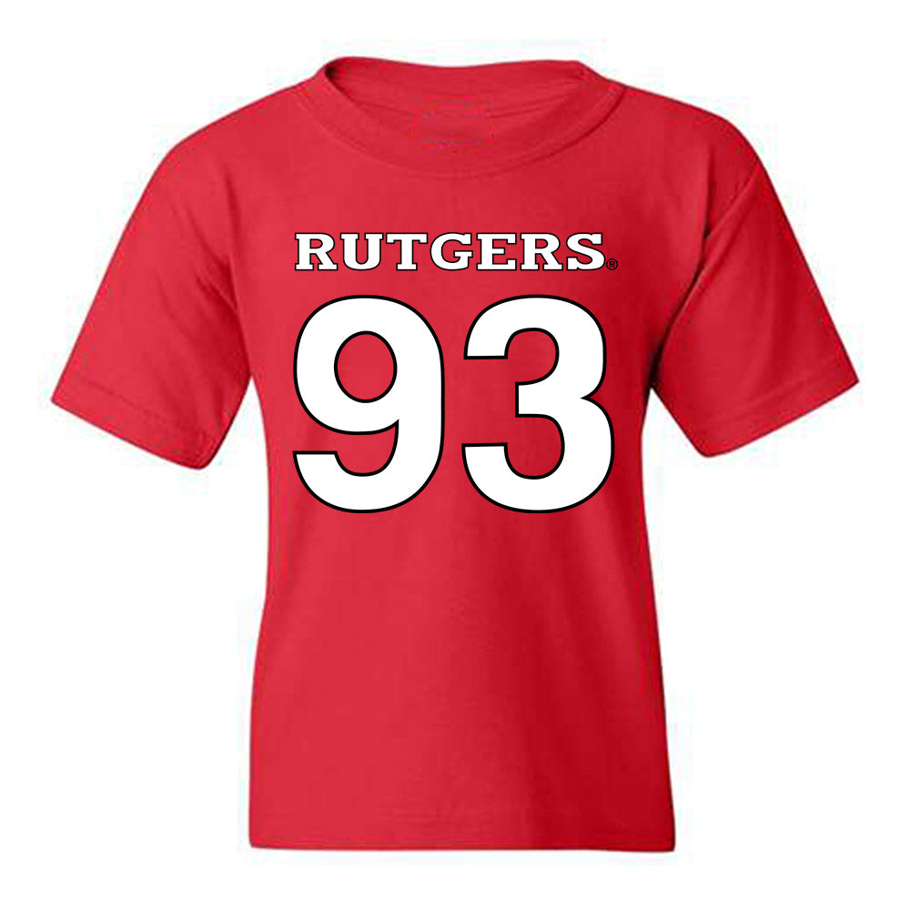 Rutgers - NCAA Football : Reece Beck - Replica Shersey Youth T-Shirt-0