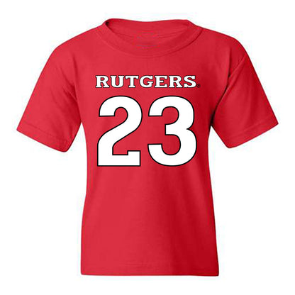 Rutgers - NCAA Women's Lacrosse : Charlee Thomas - Replica Shersey Youth T-Shirt-0