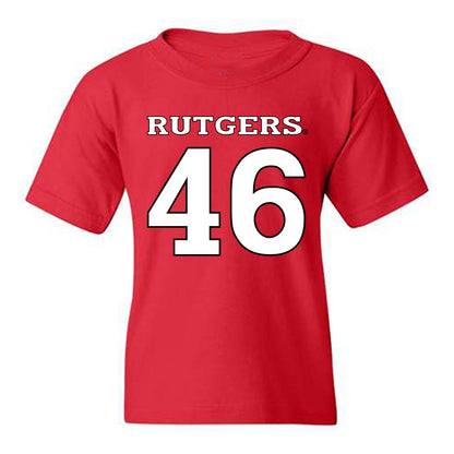Rutgers - NCAA Baseball : Kevin Novobilsky - Replica Shersey Youth T-Shirt-0