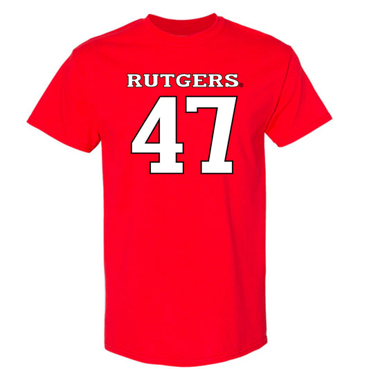 Rutgers - NCAA Football : Austin Dean - Replica Shersey T-Shirt-0