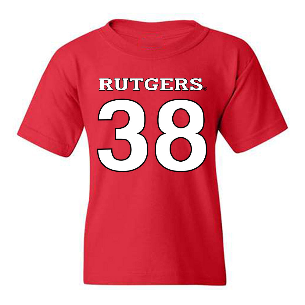 Rutgers - NCAA Football : Joey Kopec III - Replica Shersey Youth T-Shirt-0