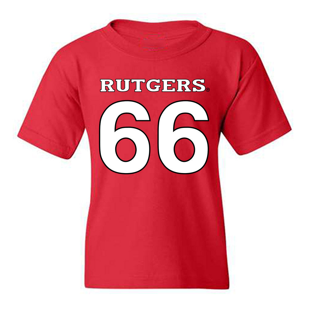 Rutgers - NCAA Football : Joseph Lakatos - Replica Shersey Youth T-Shirt-0