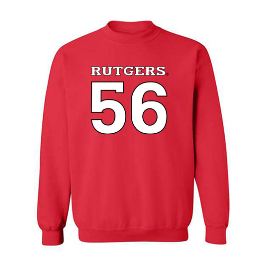Rutgers - NCAA Football : Ty Needham - Replica Shersey Crewneck Sweatshirt-0