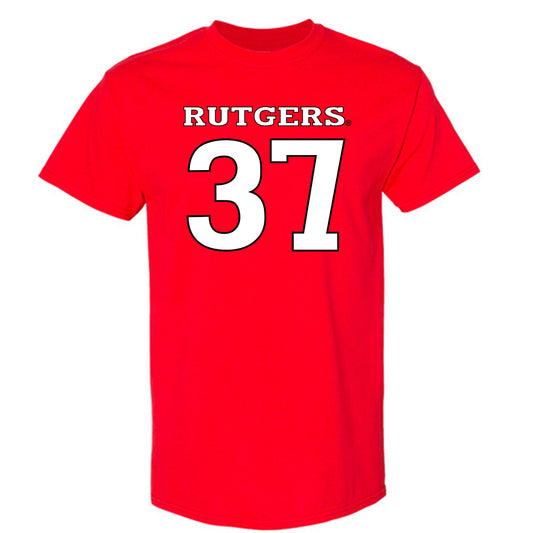 Rutgers - NCAA Football : RJ Wortman Jr - Replica Shersey T-Shirt-0