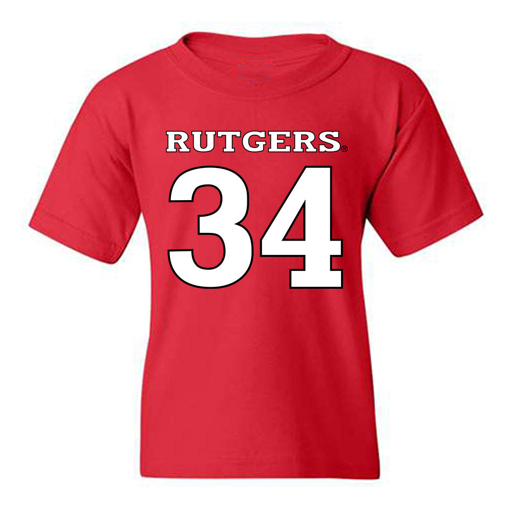 Rutgers - NCAA Women's Lacrosse : Alexa Corbin - Replica Shersey Youth T-Shirt-0