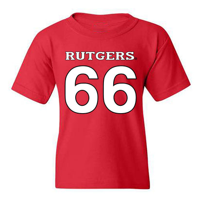 Rutgers - NCAA Football : Donovan Johnson - Replica Shersey Youth T-Shirt-0