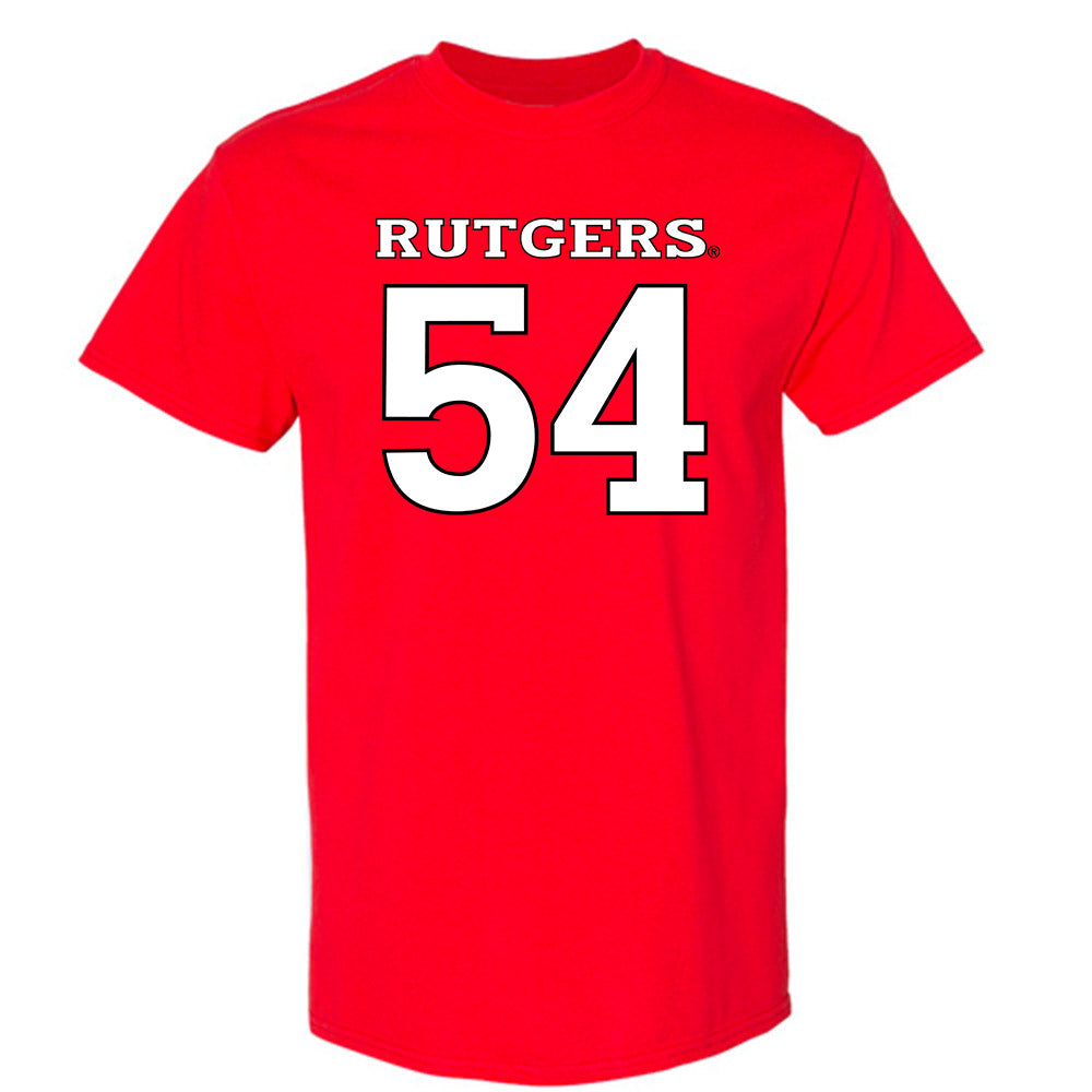Rutgers - NCAA Football : Everett Small - Replica Shersey T-Shirt-0