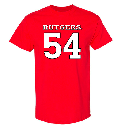 Rutgers - NCAA Football : Everett Small - Replica Shersey T-Shirt-0