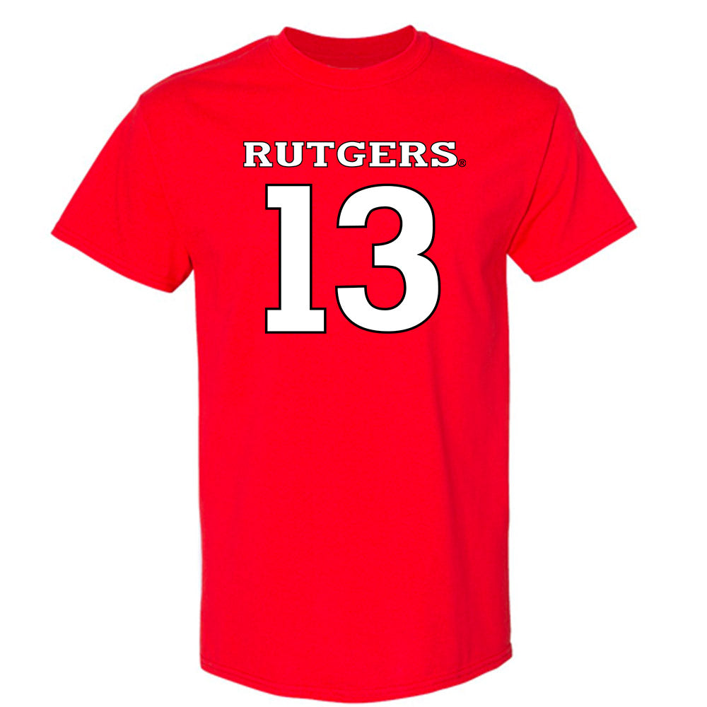 Rutgers - NCAA Baseball : Julius Rosado - Replica Shersey T-Shirt-0