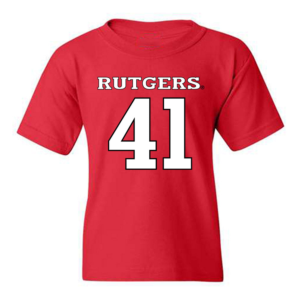 Rutgers - NCAA Football : Riley Wingate - Replica Shersey Youth T-Shirt-0