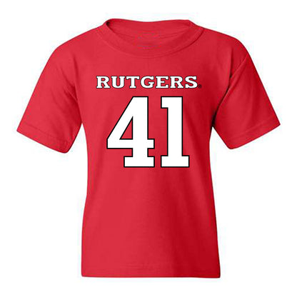 Rutgers - NCAA Football : Riley Wingate - Replica Shersey Youth T-Shirt-0