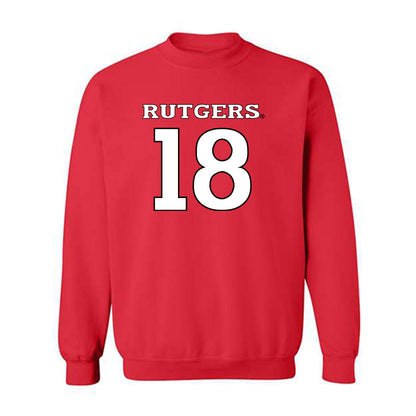 Rutgers - NCAA Football : Messiah Tilson - Replica Shersey Crewneck Sweatshirt-0