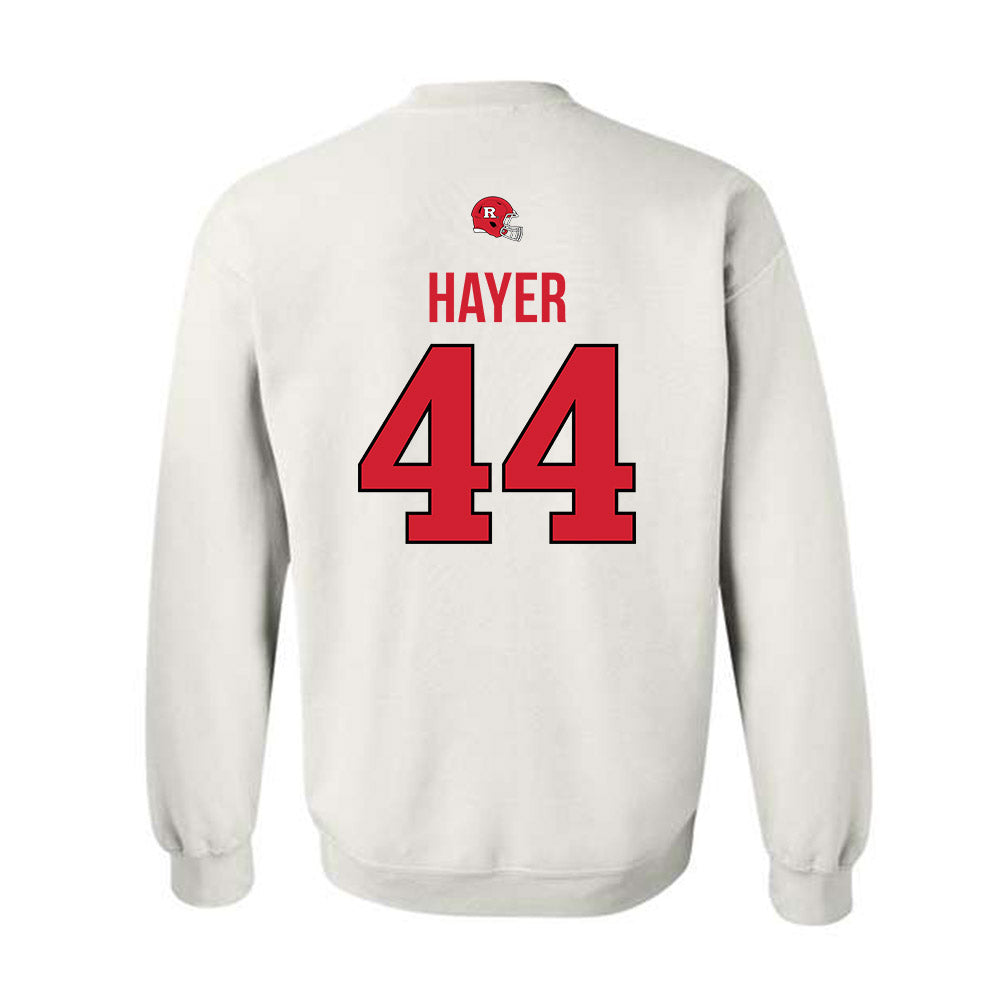 Rutgers - NCAA Football : Tariq Hayer - Classic Shersey Crewneck Sweatshirt-1