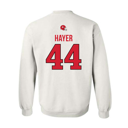 Rutgers - NCAA Football : Tariq Hayer - Classic Shersey Crewneck Sweatshirt-1