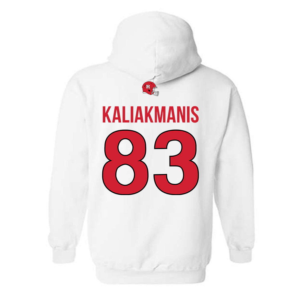 Rutgers - NCAA Football : Dino Kaliakmanis - Classic Shersey Hooded Sweatshirt-1