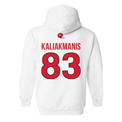 Rutgers - NCAA Football : Dino Kaliakmanis - Classic Shersey Hooded Sweatshirt-1