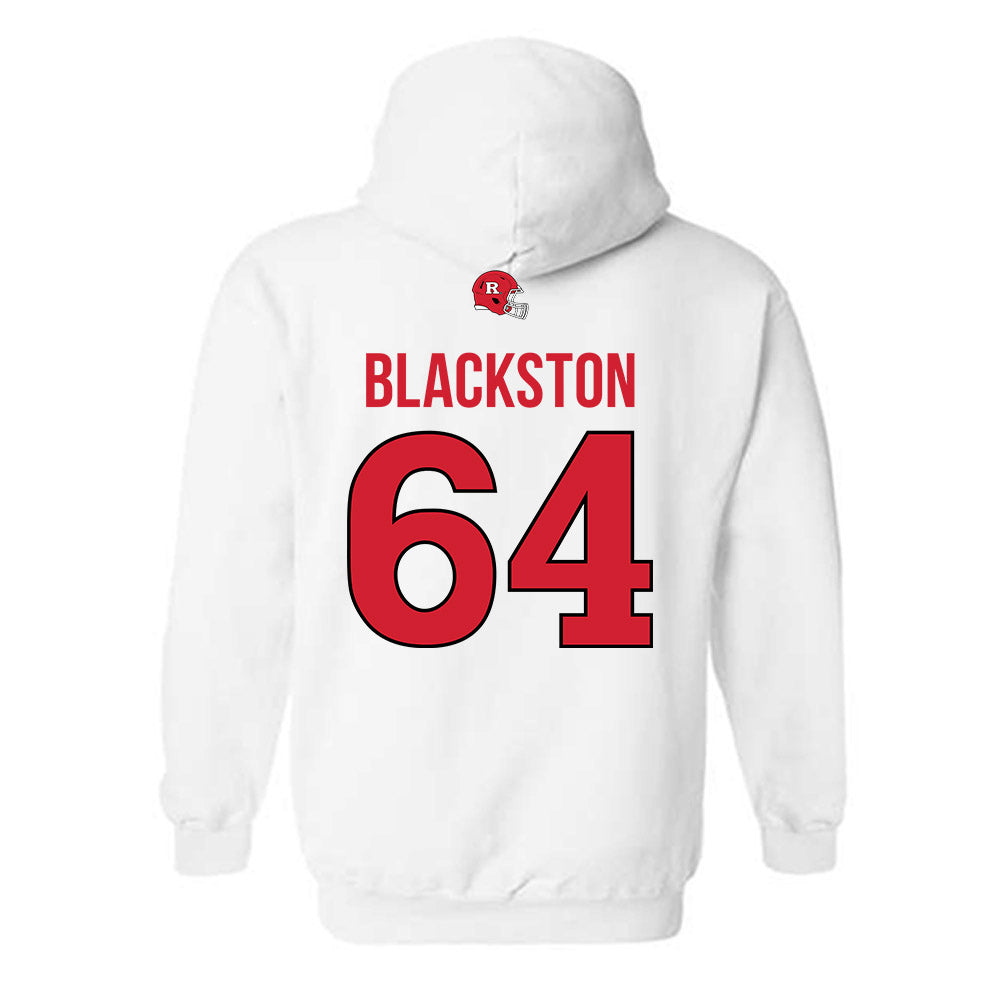 Rutgers - NCAA Football : Joshua Blackston - Classic Shersey Hooded Sweatshirt-1