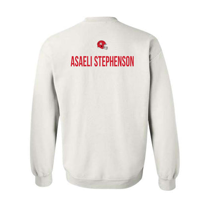 Rutgers - NCAA Football : Ian Asaeli Stephenson - Classic Shersey Crewneck Sweatshirt-1