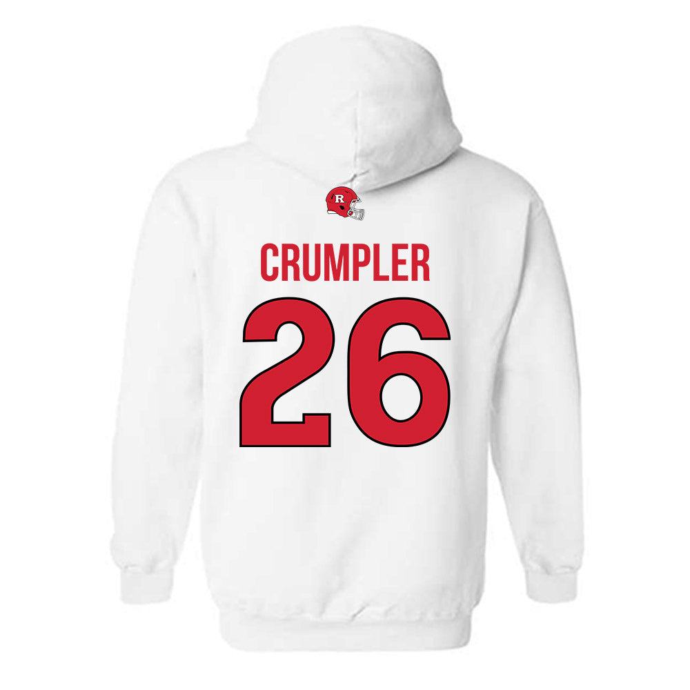 Rutgers - NCAA Football : Isaiah Crumpler - Classic Shersey Hooded Sweatshirt-1