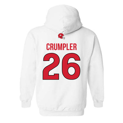 Rutgers - NCAA Football : Isaiah Crumpler - Classic Shersey Hooded Sweatshirt-1