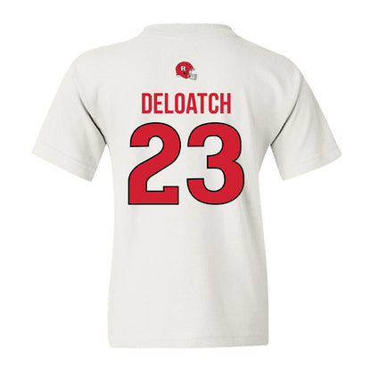 Rutgers - NCAA Football : Isaiah Deloatch - Classic Shersey Youth T-Shirt-1
