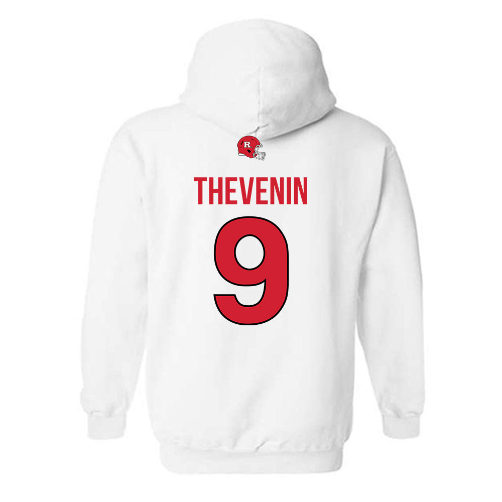 Rutgers - NCAA Football : Clay Thevenin - Classic Shersey Hooded Sweatshirt-1