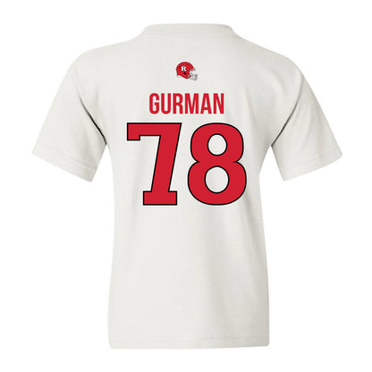 Rutgers - NCAA Football : Miron Gurman - Classic Shersey Youth T-Shirt-1