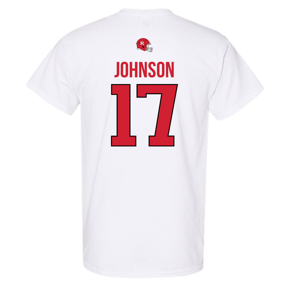 Rutgers - NCAA Football : MJ Johnson - Classic Shersey T-Shirt-1