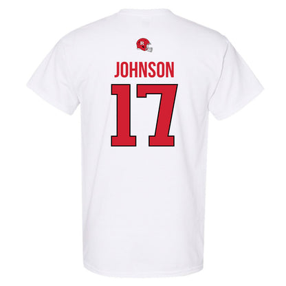 Rutgers - NCAA Football : MJ Johnson - Classic Shersey T-Shirt-1