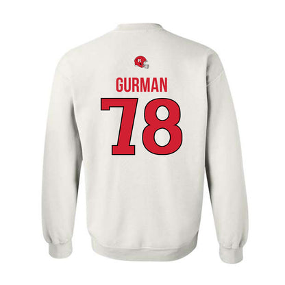 Rutgers - NCAA Football : Miron Gurman - Classic Shersey Crewneck Sweatshirt-1