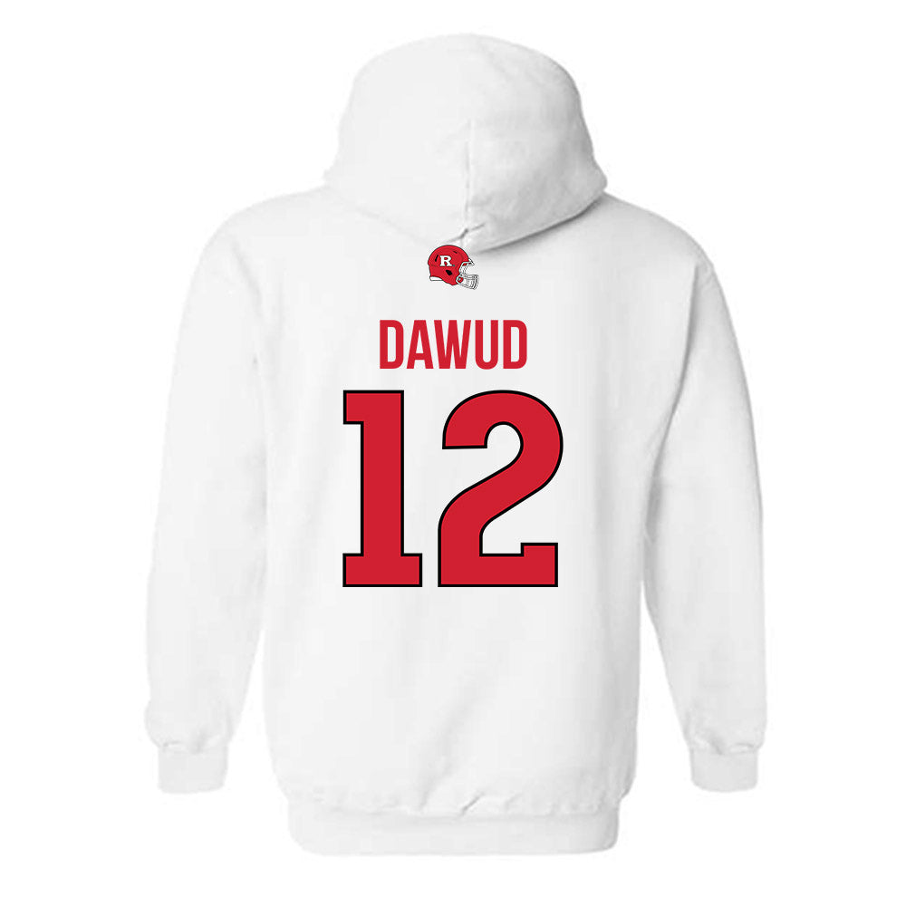 Rutgers - NCAA Football : Zahmir Dawud - Classic Shersey Hooded Sweatshirt-1