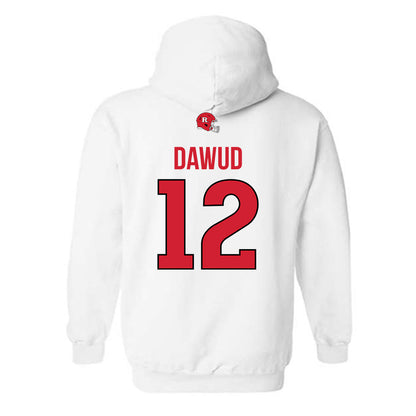 Rutgers - NCAA Football : Zahmir Dawud - Classic Shersey Hooded Sweatshirt-1